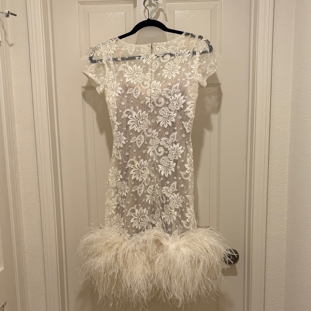 Melanie Harris Bridal/Reception gown. Featured on Brides of Beverly Hills.